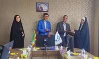 مراسم تکریم و معارفه معاون مدیر امور دانشجویی دانشگاه